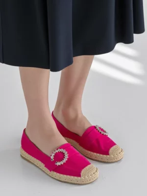 Damskie Espadryle LUNARA FUCHSIA – Stylowe Buty na Lato