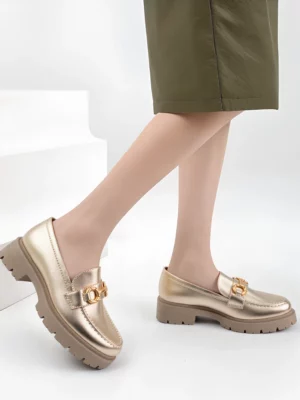 Mokasyny ELEGANCE GOLD