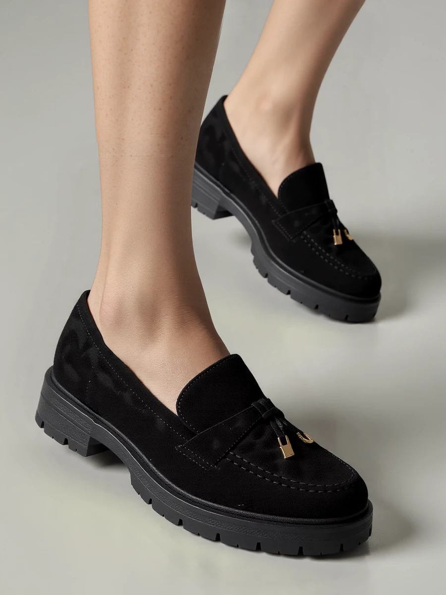 Damskie Mokasyny LOANA BLACK
