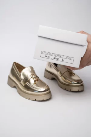 Damskie Mokasyny LOANA GOLD