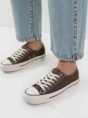 Damskie Trampki KALVAR BLACKISH GREEN