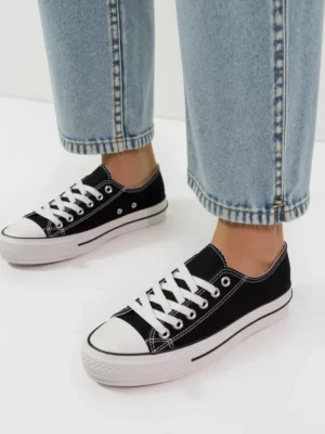 Damskie Trampki KALVAR BLACK