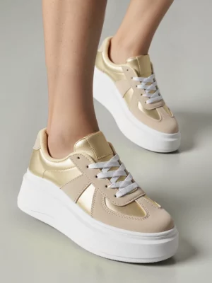 Damskie Sneakersy GOLD