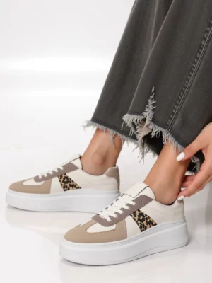 Damskie Sneakersy CITY CHIC KHAKI