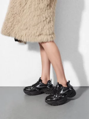 Sneakersy Futurystyczne Czarny