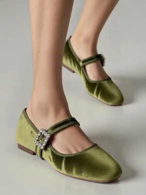 Damskie Baleriny FINDLAY – GREEN