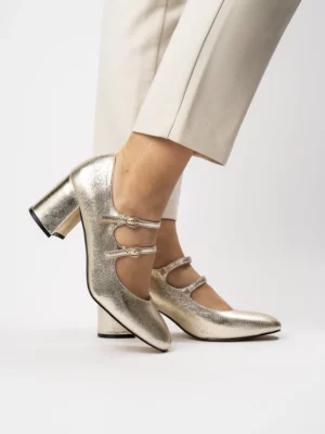 Czółenka Aurora Gold