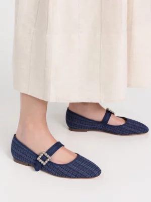 Damskie Baleriny ELIORA – BLUE