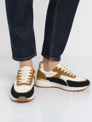 Damskie Sneakersy ARMY WHITE BLACK