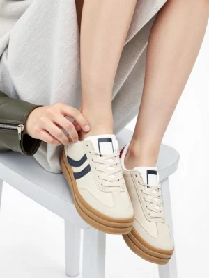 Damskie Sneakersy LUMI Beige