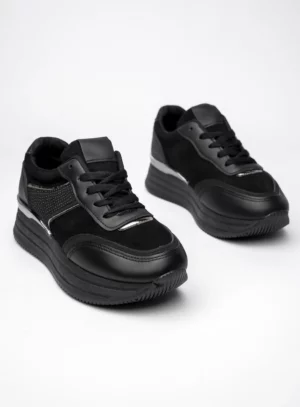 Damskie Sneakersy VELMIA BLACK