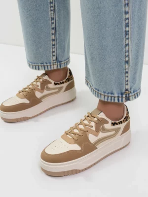 Damskie Sneakersy AVANA – Beige