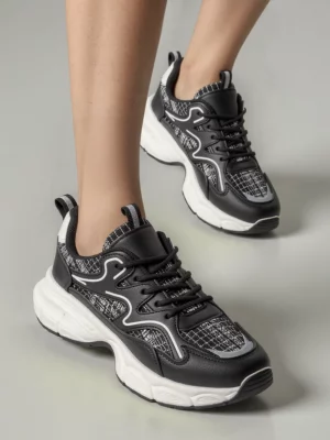 Damskie Sneakersy STELLAR – Black