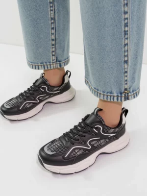 Damskie Sneakersy STELLAR – Black