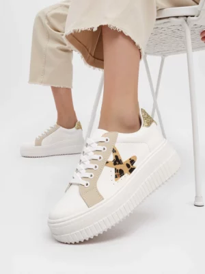 Damskie Sneakersy NOVAX – Beige