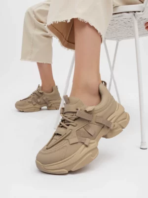 Damskie Sneakersy TITAN – Khaki