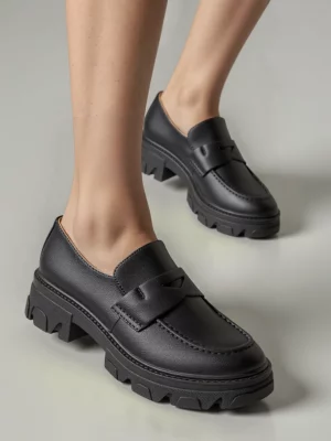 Damskie Mokasyny MONZA – Nero