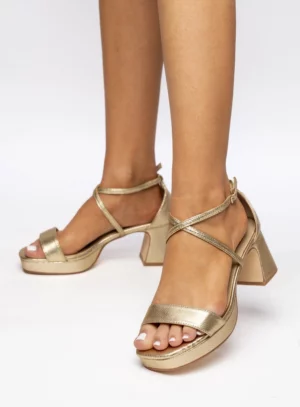Damskie Sandały SELVARA – Gold