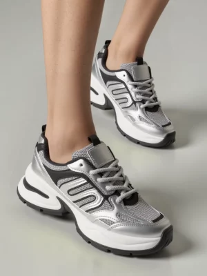 Damskie Sneakersy YNOVA SILVER