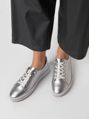 Trampki Lśnienie Silver