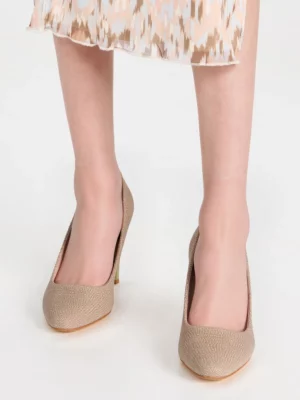 Damskie Szpilki ASTRINA CHAMPAGNE