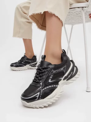 Sneakers Nowoczesność Black