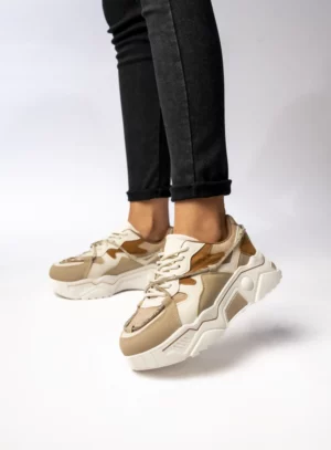 Damskie Sneakersy VEYRA KHAKI