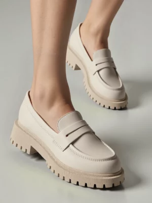Damskie Mokasyny LAURA BEIGE