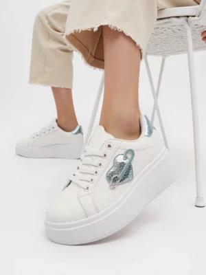 Damskie Sneakersy MIA BLUE – Chłodna Elegancja i Miejski Styl