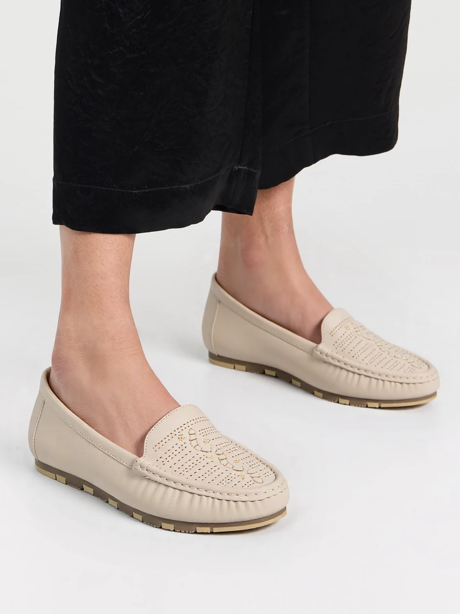 Mokasyny Siena Beige