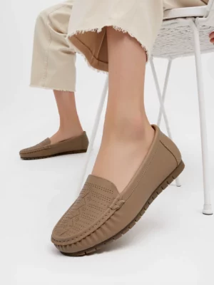 Mokasyny Naturia Beige