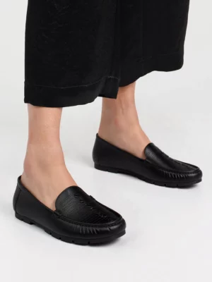 Mokasyny Aurora Black