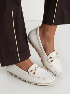 Damskie Mokasyny AMELIA WHITE – Subtelna Elegancja i Codzienny Komfort