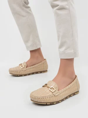 Damskie Mokasyny NICOL BEIGE