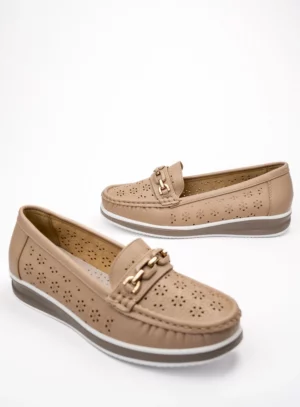 Mokasyny Arleta Beige