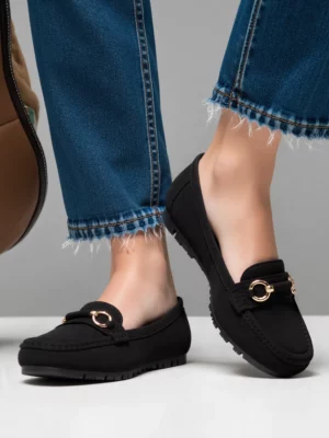 Mokasyny Elegante Nero