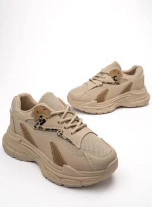 Sneakers Leon Beżowy