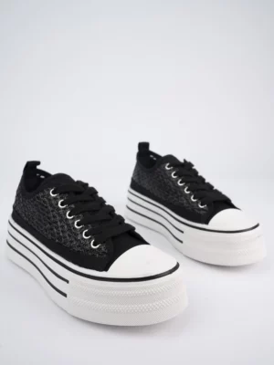 Sneakersy Urban Chic Czarne