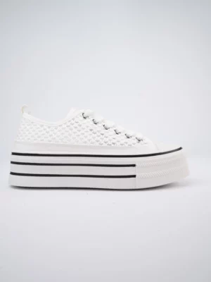 Sneakersy Eleganto Biały