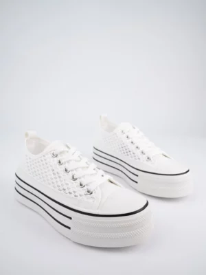 Sneakersy Eleganto Biały