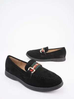 Eleganckie Mokasyny Veneziano Czarne