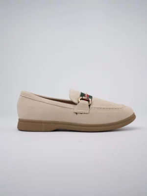 Mokasyny Eleganto Beżowe