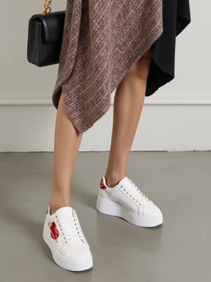 Damskie Sneakersy MIA RED – Wyrazisty Kolor i Miejski Styl