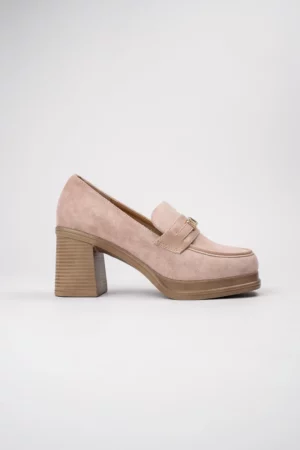 Damskie Loafersy LUX CLASSY PINK
