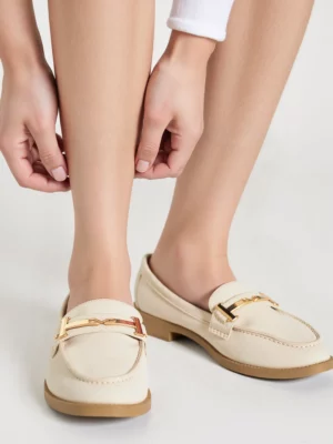 Damskie Loafersy EVANA BEIGE – Subtelna Elegancja na Co Dzień