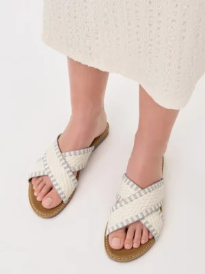 Damskie Sandały WAVE WHITE