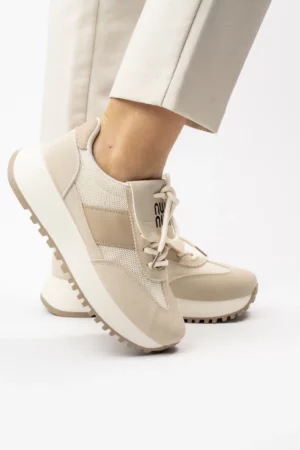 Damskie Sneakersy FLOW BEIGE