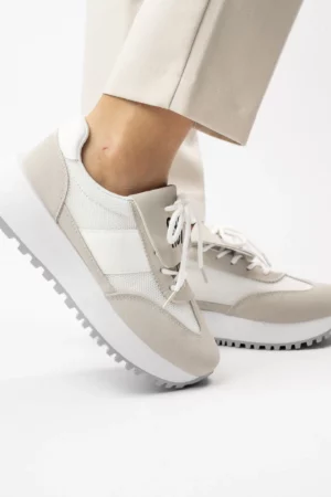 Damskie Sneakersy FLOW WHITE