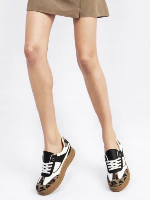 Damskie Sneakersy WILDNOVA BLK WHITE