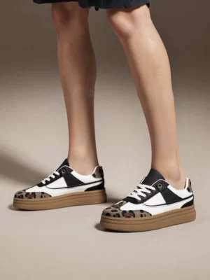 Damskie Sneakersy WILDNOVA BLK WHITE